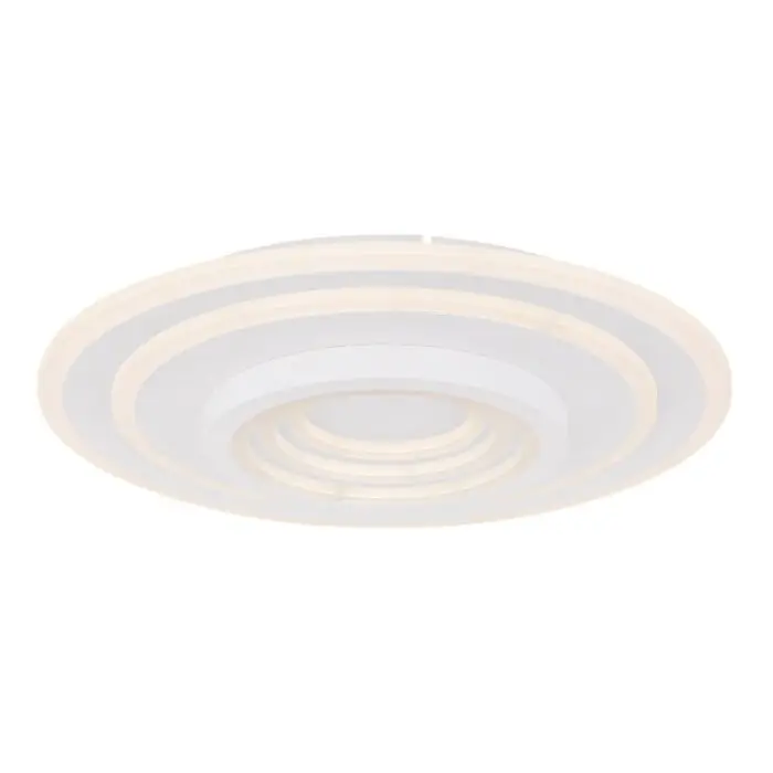 Hoge Kwaliteit Globo COLADRA Plafondlamp LED Wit, 1-licht, Afstandsbediening