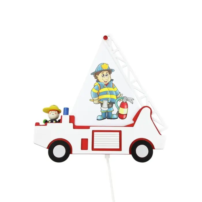 Betaalbaar Elobra FRED Muurlamp Red, Wit, 1-licht