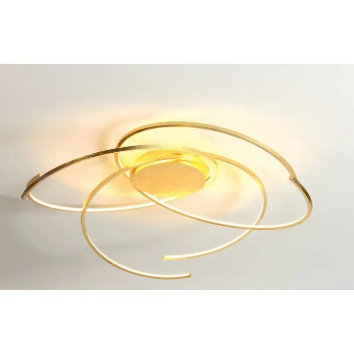 Escale SPACE Plafondlamp LED Goud, 1-licht Laatste Versie