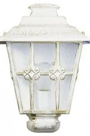 Albert 3227 Buiten muurverlichting Goud, Wit, 1-licht Aanbieding