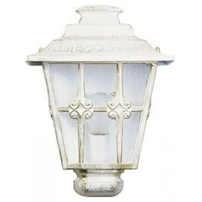 Albert 3227 Buiten muurverlichting Goud, Wit, 1-licht Aanbieding