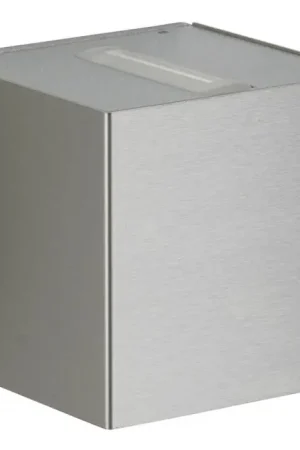 Albert 2373 Buiten muurverlichting LED roestvrij staal, 2-lichts Seizoensaanbieding