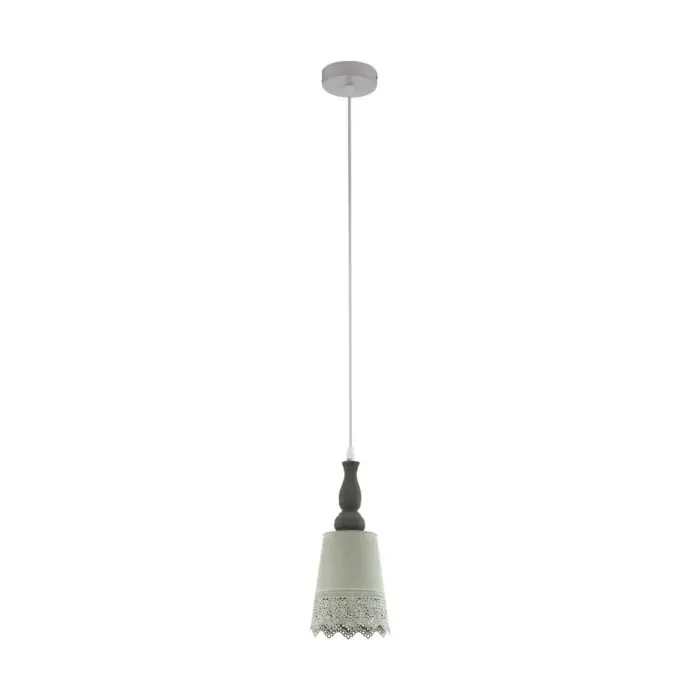 EGLO TALBOT Hanger Grijs, 1-licht Op = Op