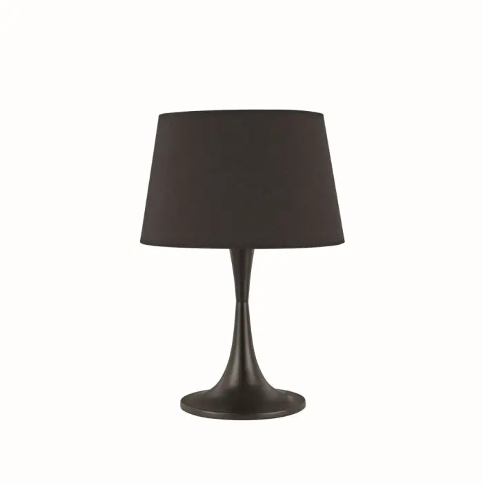 Seizoensaanbieding Ideallux LONDON Tafellamp Zwart, 1-licht