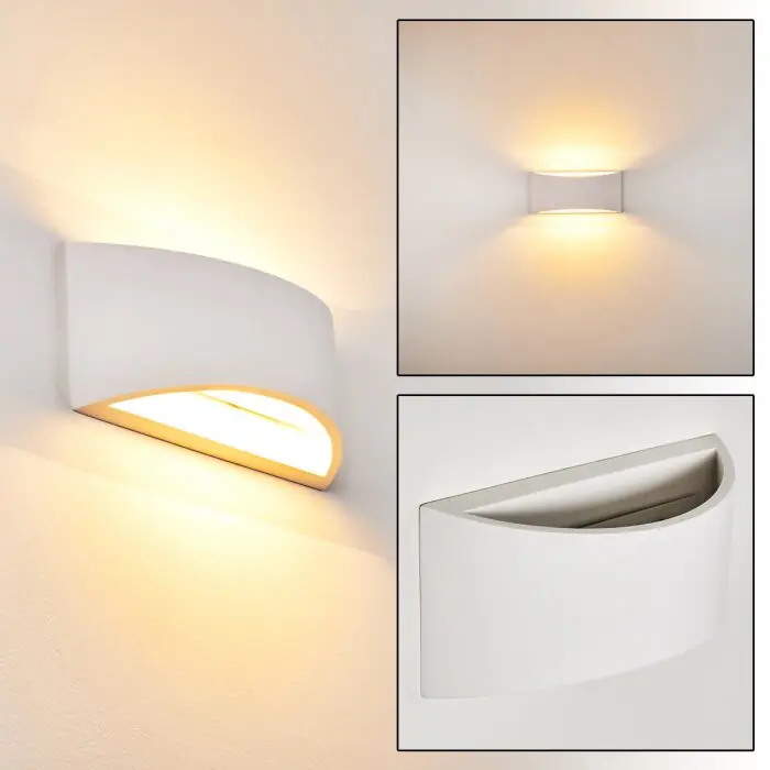Skorped Muurlamp Wit, 1-licht Merkproduct