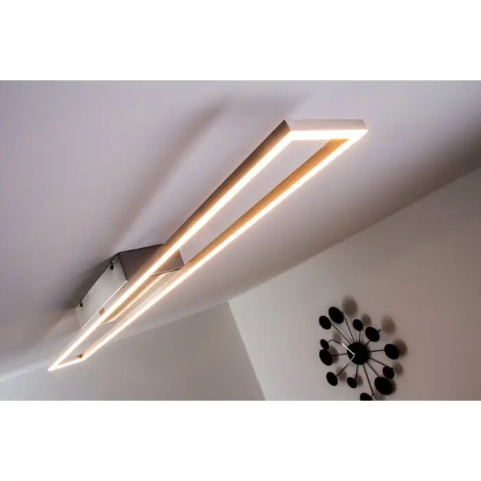 Tijdelijk Beschikbaar Paul Neuhaus Plafondlamp LED Staal geborsteld, 4-lichts