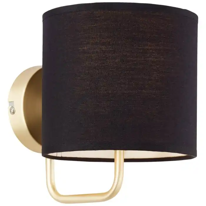 Brilliant Clarie Muurlamp Messing, 1-licht Koopje