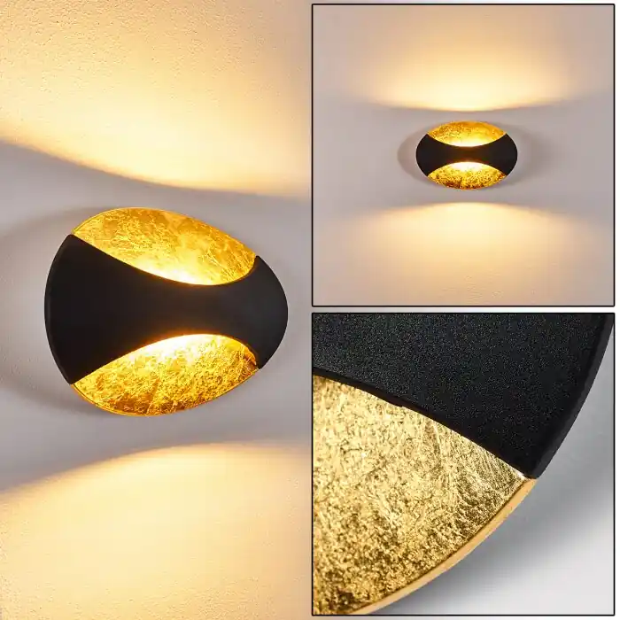 Carmans Muurlamp LED Wit, 1-licht Voordeelprijs