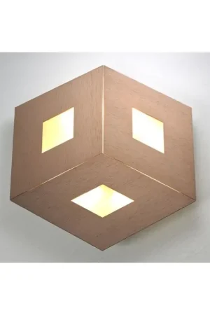 Aanbieding Bopp-Leuchten BOX COMFORT Muurlamp LED Goud, Roze, 3-lichts