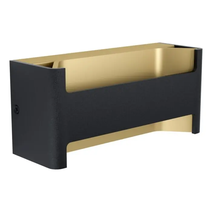 EGLO FELONICHE Wandlamp LED Goud, Zwart, 1-licht Lage Kosten