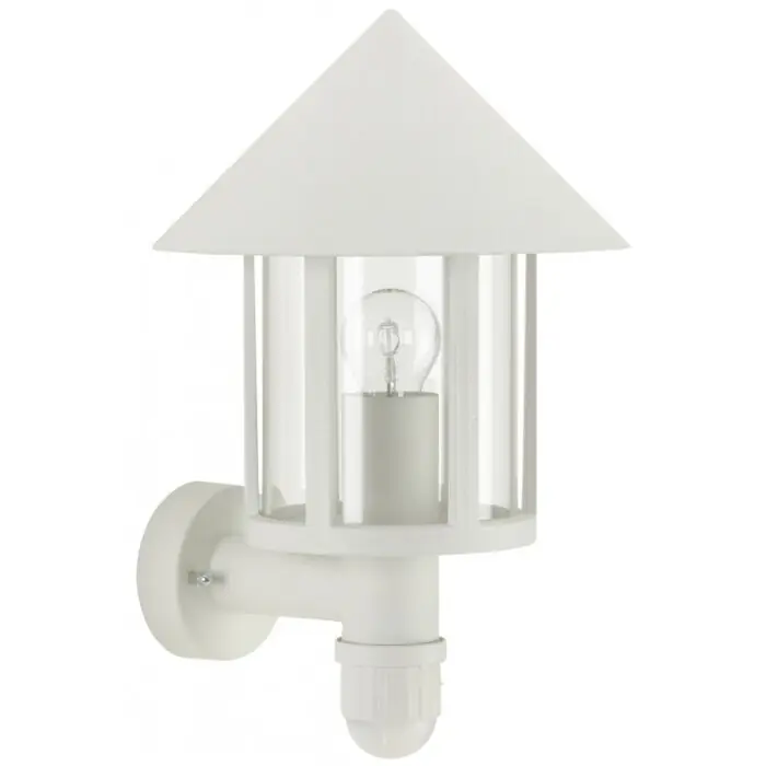 Koop Online Albert 1825 Buiten muurverlichting Wit, 1-licht, Bewegingsmelder