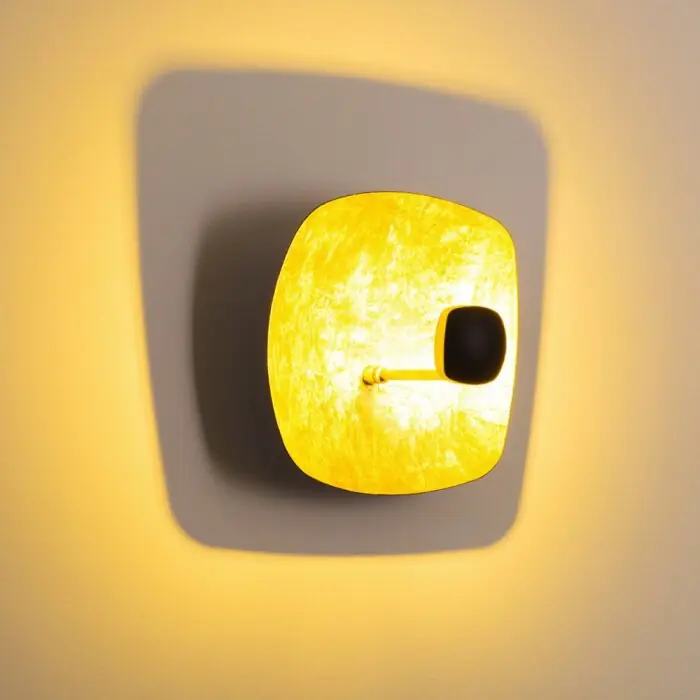 Santa Ana Muurlamp LED Goud, 1-licht Nu Kopen
