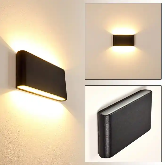 Op = Op Marsh Buiten muurverlichting LED Zwart, 2-lichts