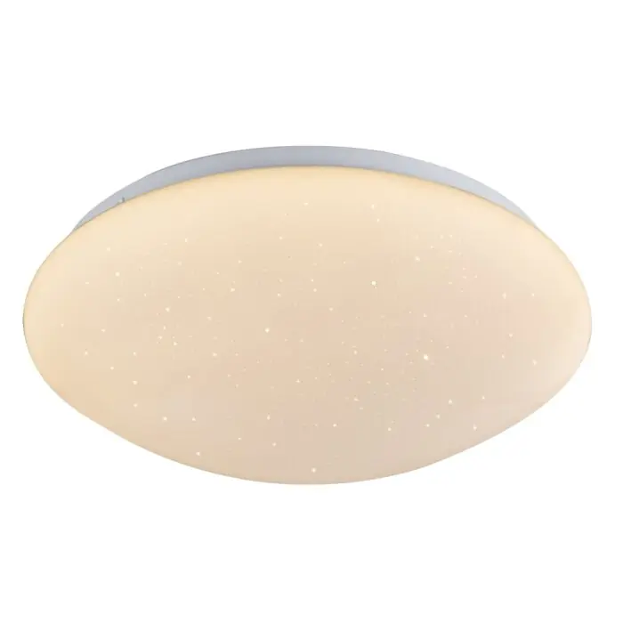 Globo ATREJU I Plafondlamp LED Wit, 1-licht, Afstandsbediening, Kleurwisselaar Speciale Aanbieding