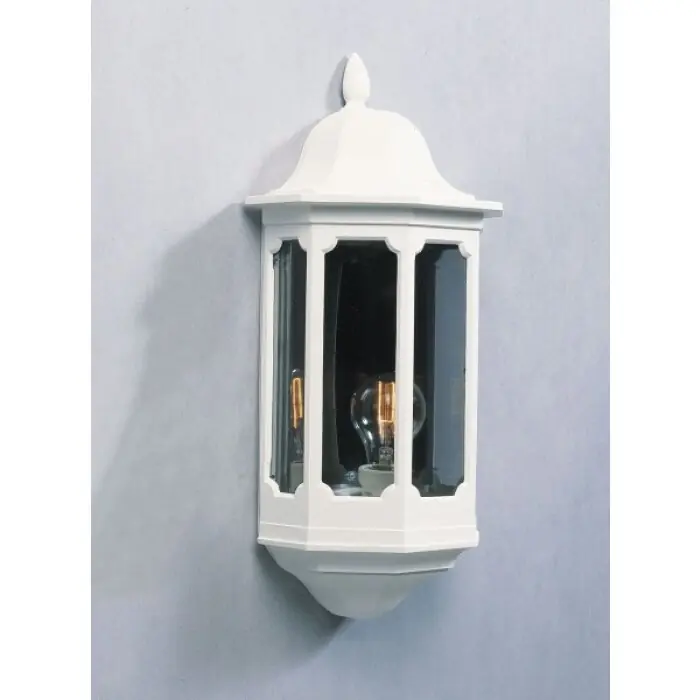 Korting Konstsmide Pallas Muurlamp Wit, 1-licht