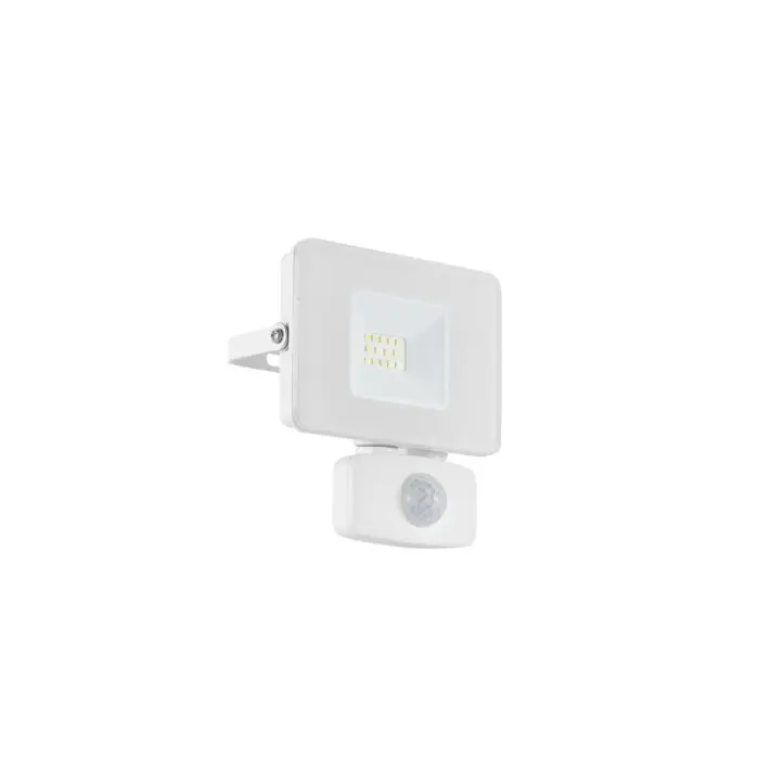 Aanbieding Eglo FAEDO Buiten muurverlichting LED Wit, 1-licht, Bewegingsmelder