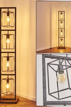 Westbroek Staande lamp Zilver, 4-lichts Must-Have