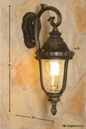 Orion Buiten muurverlichting Transparant, Helder Koop Online
