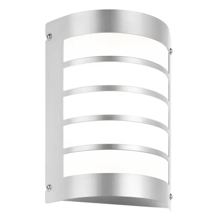 LCD Buiten muurverlichting Roestvrijstalen kleur, 1-licht Koop Online