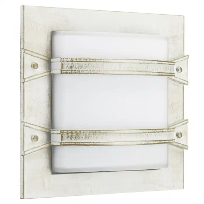 Nu Kopen Albert 6262 Buiten muurverlichting Goud, Wit, 1-licht