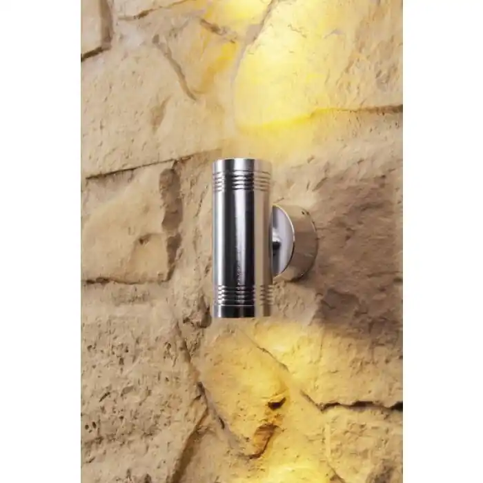 Uitverkoop Konstsmide MONZA Buiten muurverlichting LED Aluminium, roestvrij staal, 6-lichts