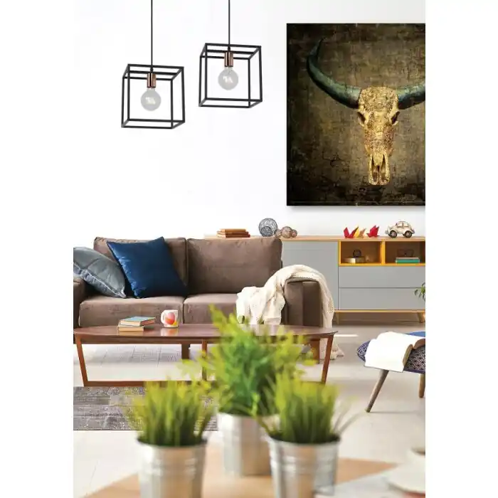 Flitsaanbieding Lucide ARTHUR Hanglamp Zwart, 1-licht