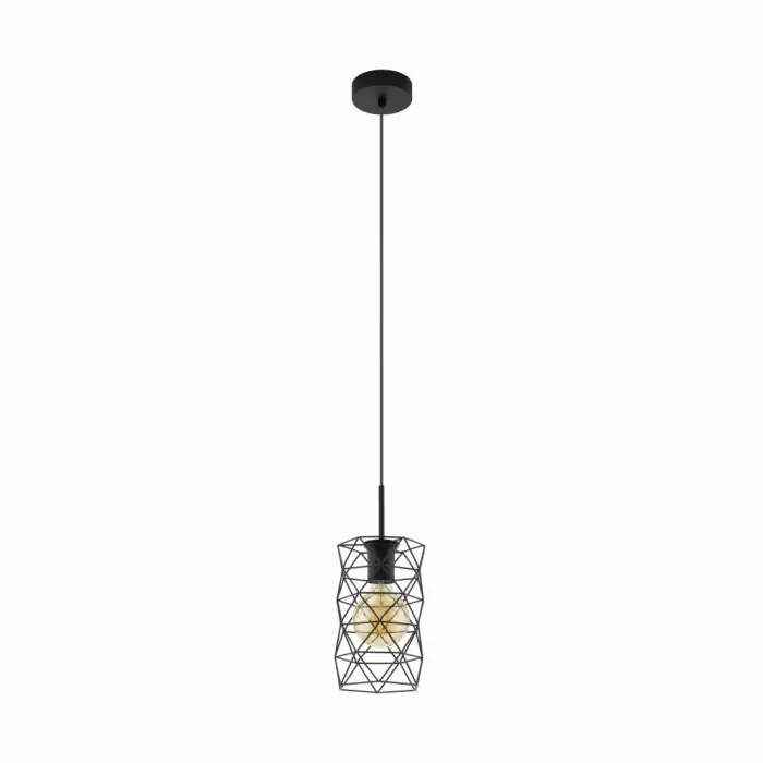 Eglo ESTEVAU Hanger Donkerbruin, 1-licht Beperkte Voorraad