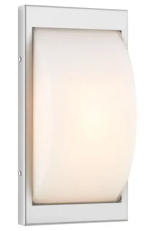 Aanbieding LCD Emden Buiten muurverlichting roestvrij staal, 1-licht