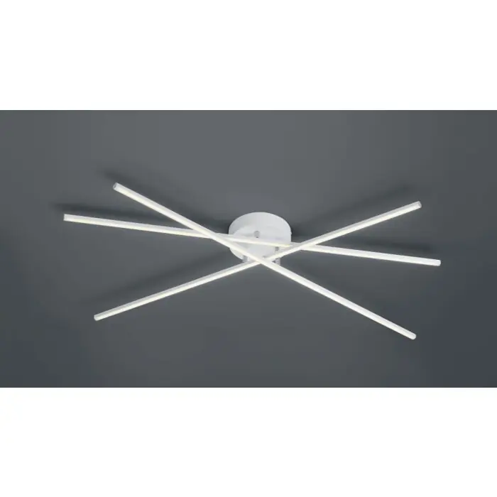 Trio TIRIAC Plafondlamp LED Wit, 3-lichts Exclusieve Aanbieding