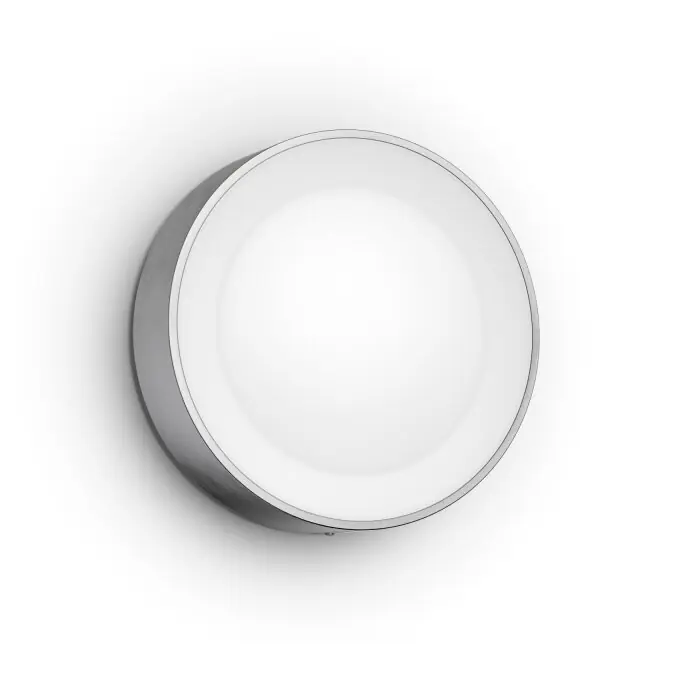 Philips Hue White & Color Ambiance Daylo Muurlamp LED roestvrij staal, 1-licht Laatste Kans