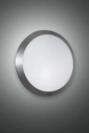 Alleen Vandaag Fabas Luce BOREA Buitenverlichting Nikkel mat, 1-licht