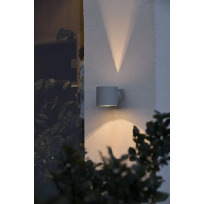 Exclusieve Aanbieding Konstsmide MODENA Muurlamp Grijs, 1-licht