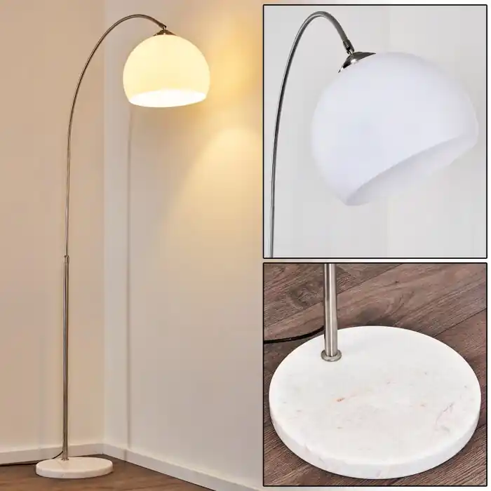 Tipitapa Staande lamp Nikkel mat, 1-licht Shop Nu