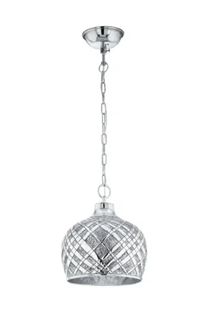 Aanbieding Eglo SALTASH Hanger Chroom, 1-licht