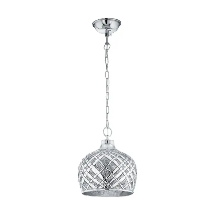 Aanbieding Eglo SALTASH Hanger Chroom, 1-licht