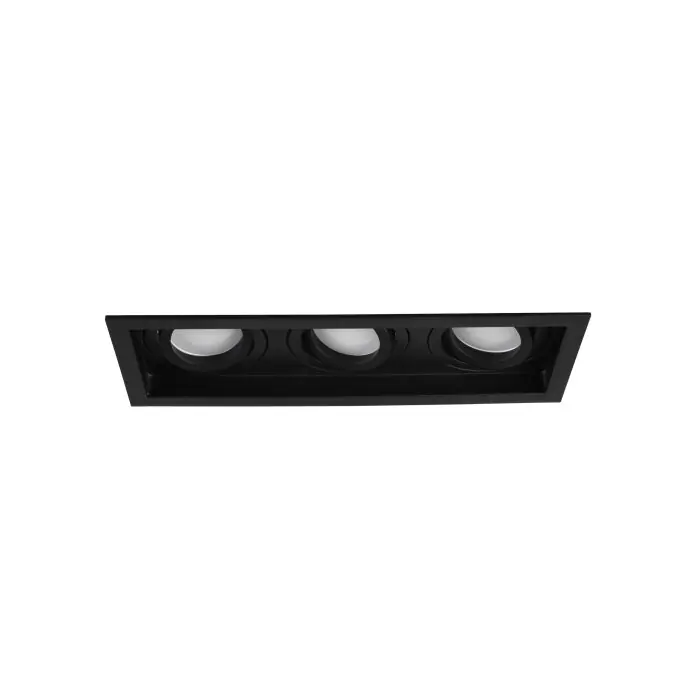 Trio Kenai Inbouw verlichting LED Zwart, 3-lichts Direct Verzonden