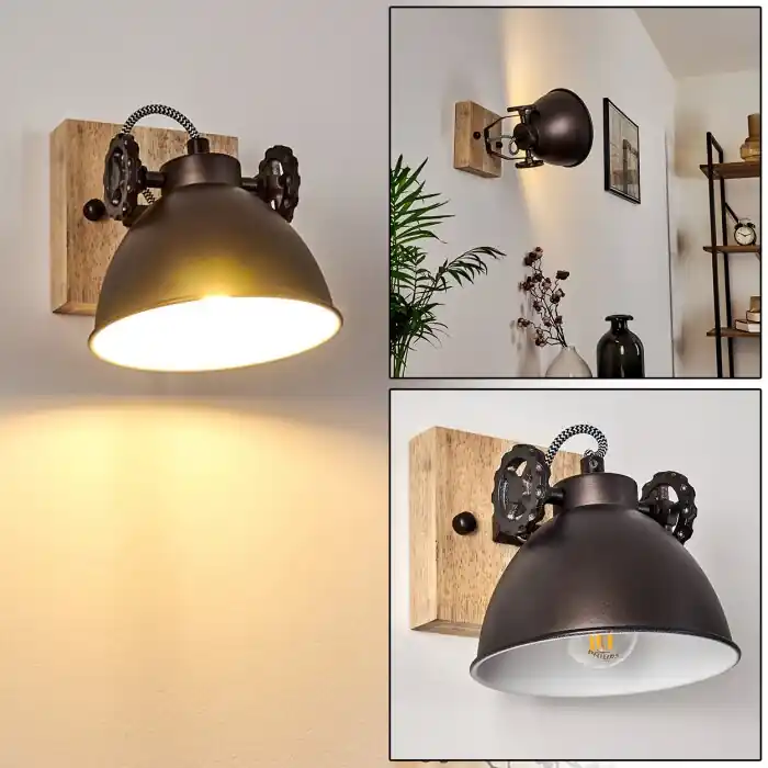 Svanfolk Plafondlamp Bruin, Zwart, Wit, 1-licht Gecertificeerd