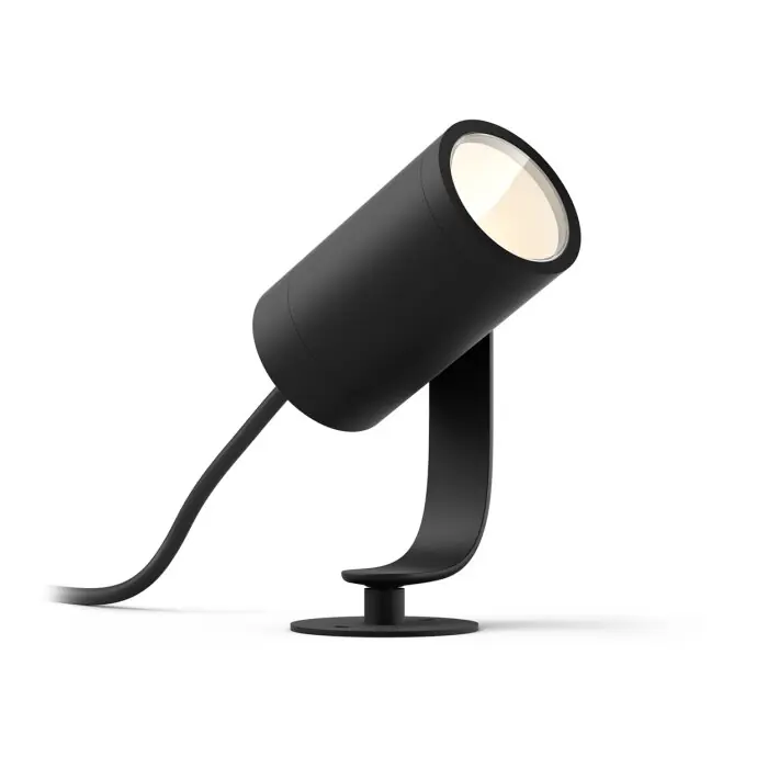 Philips Hue Ambiance White & Color WACA Lily Spot, Extensie set LED Zwart, 1-licht, Kleurwisselaar Koop Vandaag