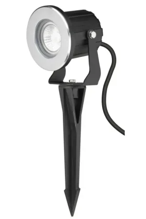Aanbieding LCD Prenzlau Grondspies roestvrij staal, 1-licht