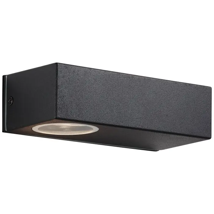 Brilliant Abbot Muurlamp LED Antraciet, 2-lichts Koop Online
