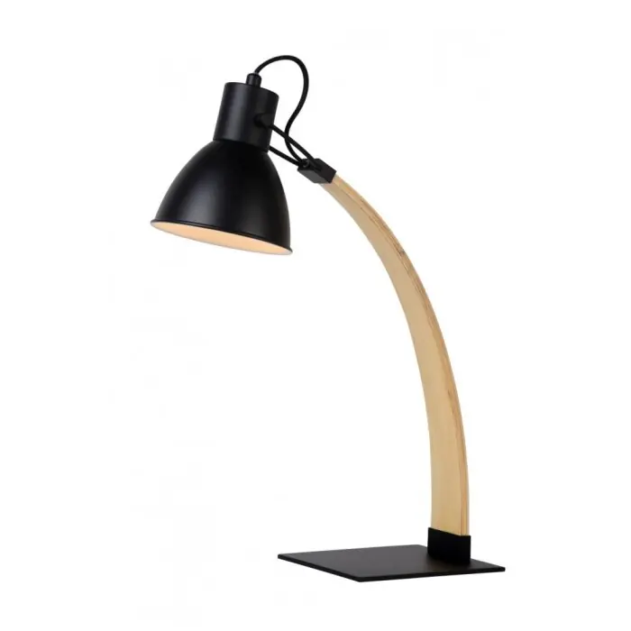 Veilige Betaling Lucide CURF Tafellamp Zwart, 1-licht
