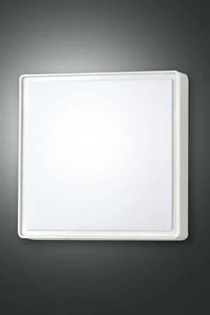 Actieprijs Fabas Luce OBAN Buitenlamp Wit, 1-licht, Bewegingsmelder
