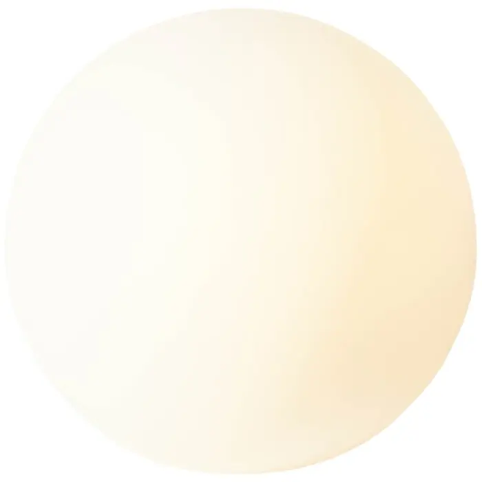 Brilliant Garden Kogellamp Wit, 1-licht Gratis Retour
