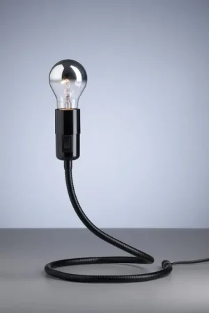 Dagaanbieding Tecnolumen Lightworm Tafellamp Zwart, 1-licht