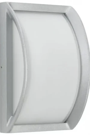 Aanbieding Albert 6389 Buiten muurverlichting LED Zilver, 1-licht