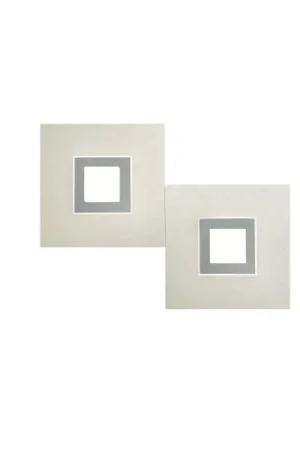 Exclusieve Aanbieding Grossmann KARREE Muurlamp LED Titan, 2-lichts
