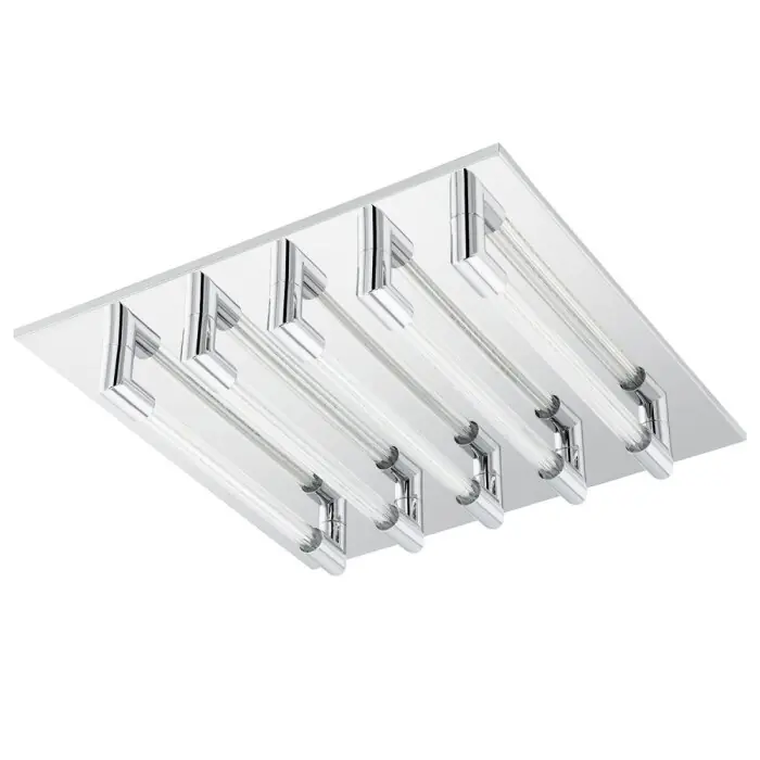 Eglo VELARDE Plafondlamp LED Chroom, 5-lichts Koop Vandaag