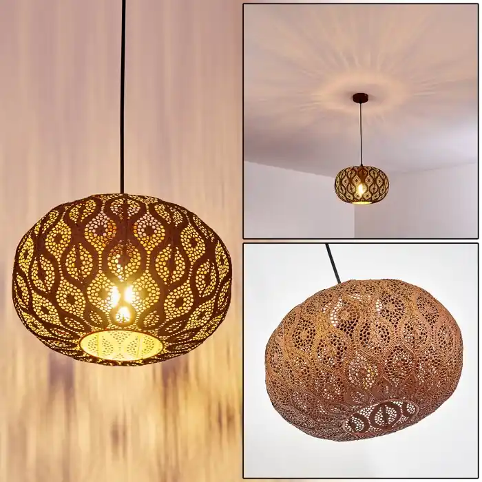 Kemer Hanger Roest, 1-licht Favoriet