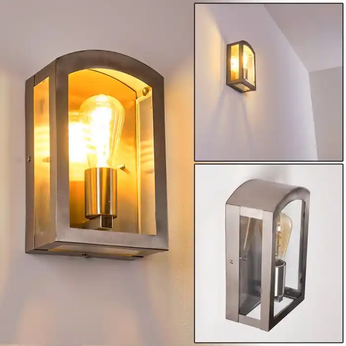 Chipola Buiten muurverlichting roestvrij staal, 1-licht Speciale Aanbieding