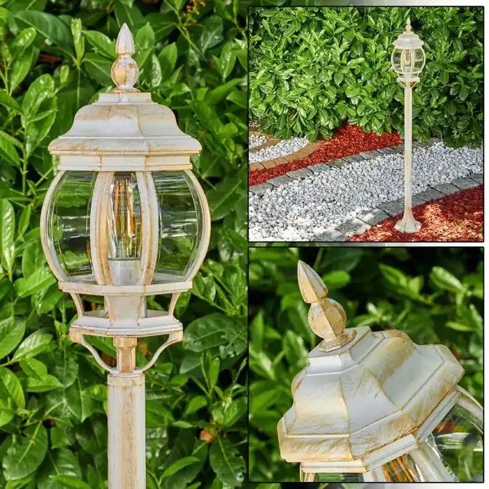 Gereduceerde Prijs Lentua Buiten staande lamp Goud, 1-licht